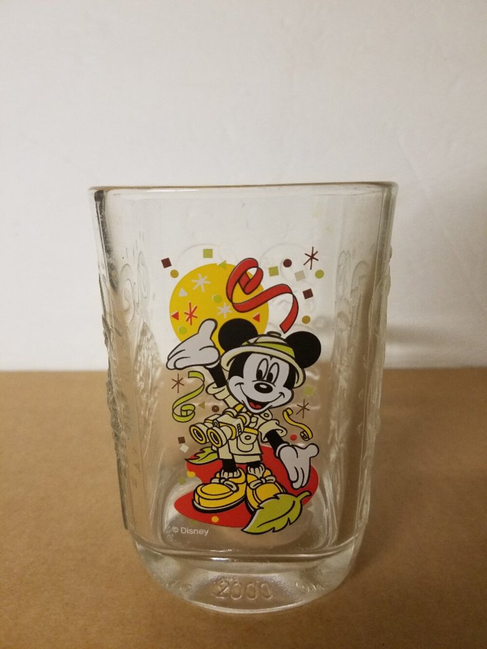 Walt Disney World 2000. Animal Kingdom glass.